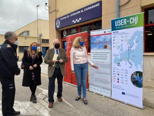 La Policía local de Murcia se apunta al 'verde': instalará tres puestos de recarga para coches eléctricos