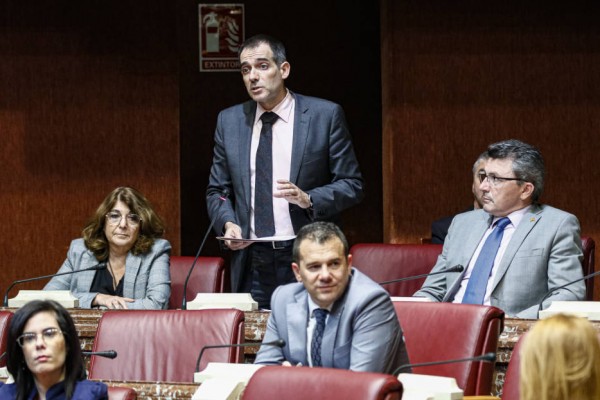 Vox votará 'no' a la reforma de la limitación de mandatos mientras que Liarte la ve 