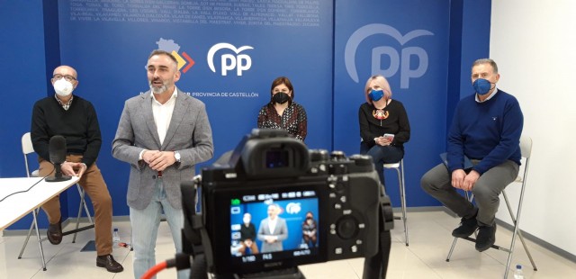 El PP de Castellón pide tests masivos y rastreos ante la bajada de contagios para salvaguardar la economía