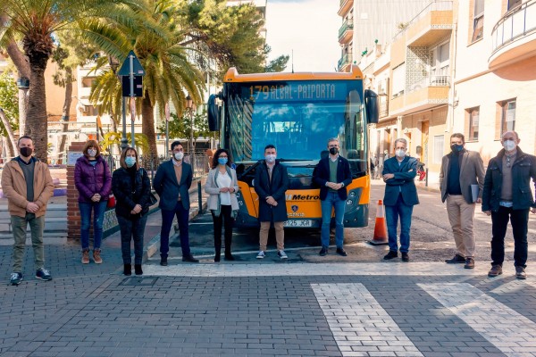 Un autobús unirá el metro de Paiporta con Albal, Catarroja, Massanassa, Alfafar y Benetússer