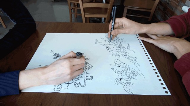Dialogar dibujando / dibujar dialogando