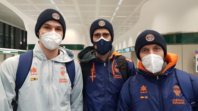 Valencia Basket se prepara para recorrer 13.200 kilómetros en nueve días