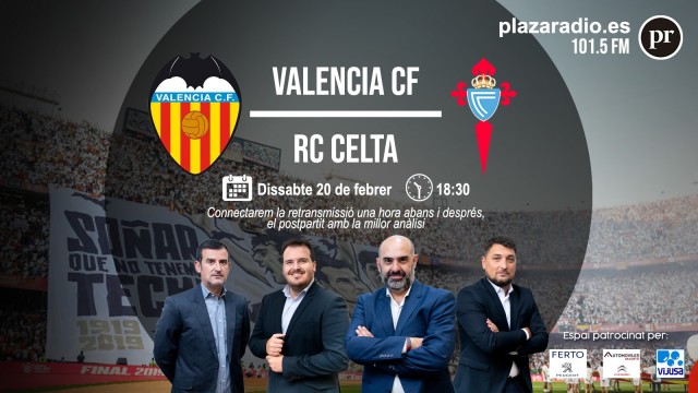 Sigue en directo el Valencia CF - Celta de Vigo