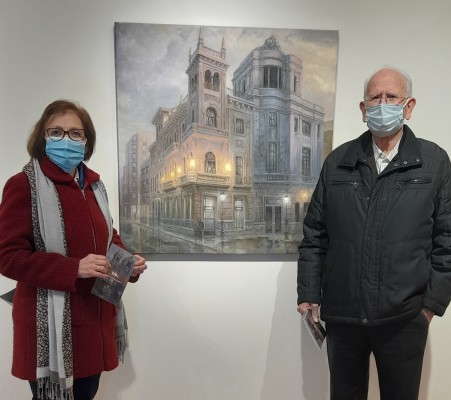 Llorens Bort exposa les pintures inspirades en la seua Vila-real natal