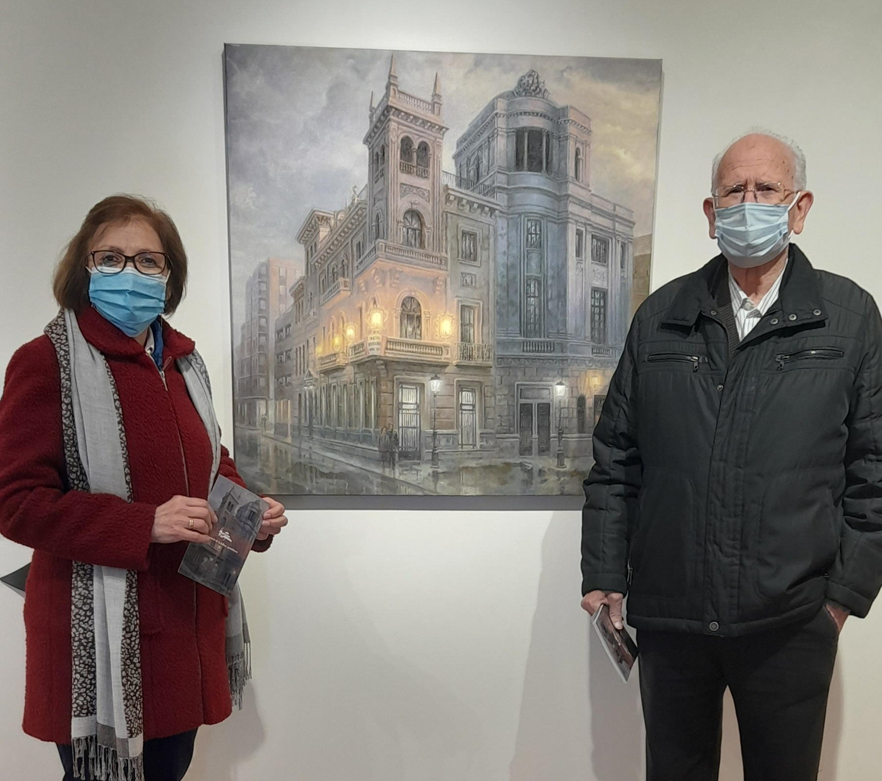 Llorens Bort exposa les pintures inspirades en la seua Vila-real natal
