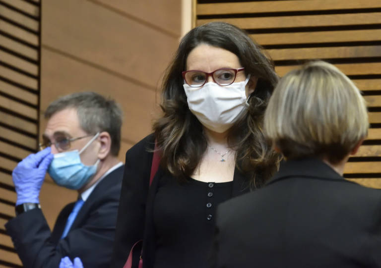 La vicepresidenta del Consell y líder de Compromís, Mónica Oltra. Foto: INMA CABALLER (CORTS) - 