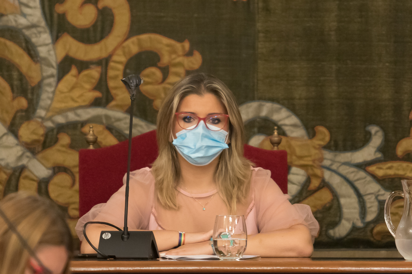 La vicealcaldesa de Alicante y portavoz de Cs, Mari Carmen Sánchez. Foto: RAFA MOLINA - 