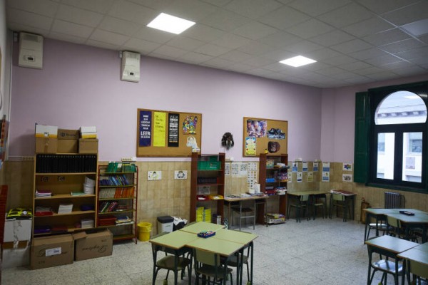 Un brote en un colegio de la pedanía lorquina de Marchena afecta a casi una veintena de alumnos y maestros 