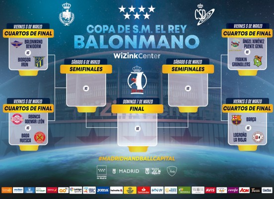 El Benidorm se enfrentará al Bidasoa Irún en los cuartos de final de la Copa del Rey