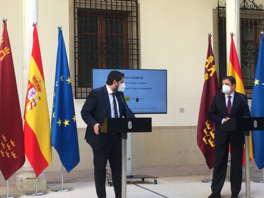 Planas calma a los exportadores murcianos: 