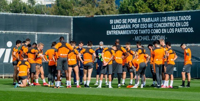 Gracia ensaya con Kang In y Yunus en lugar de Guedes y Vallejo
