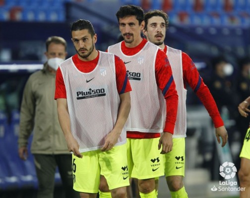 Saúl y Savic no estarán en el segundo asalto ante el Atleti