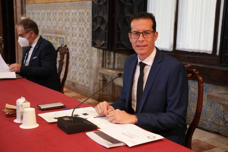 El presidente de la FVMP, Rubén Alfaro. - 