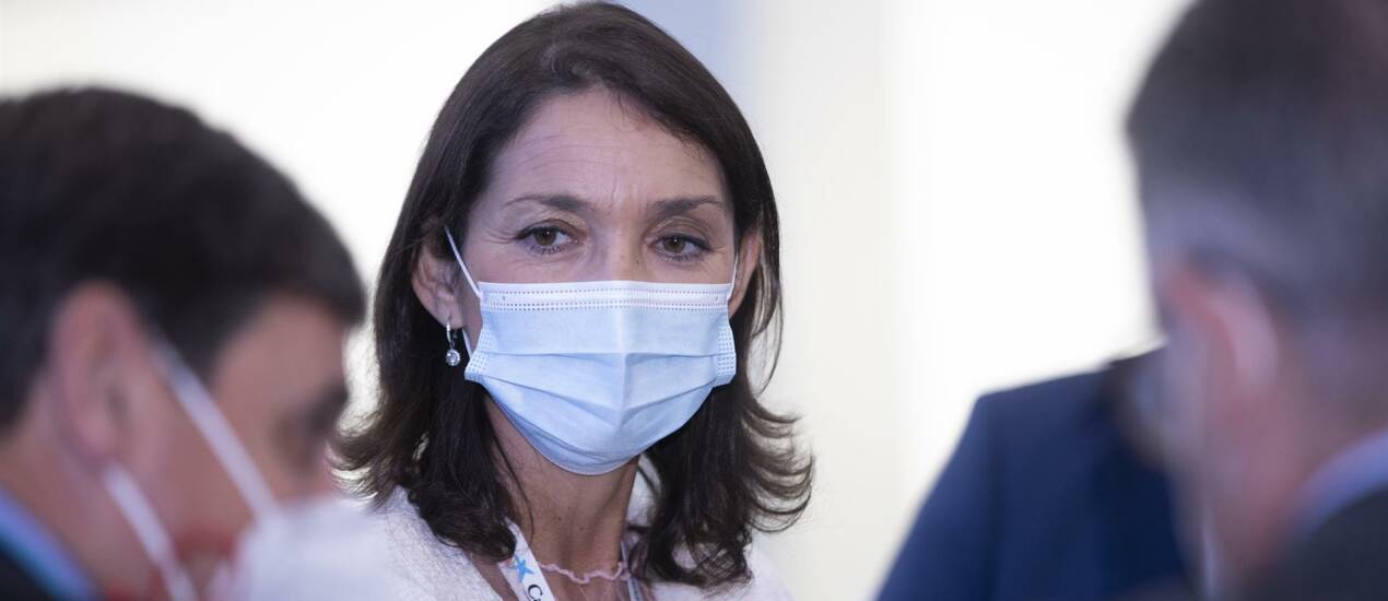 La ministra de Industria, Comercio y Turismo, Reyes Maroto. Foto: MARÍA J. LÓPEZ (EP) - 