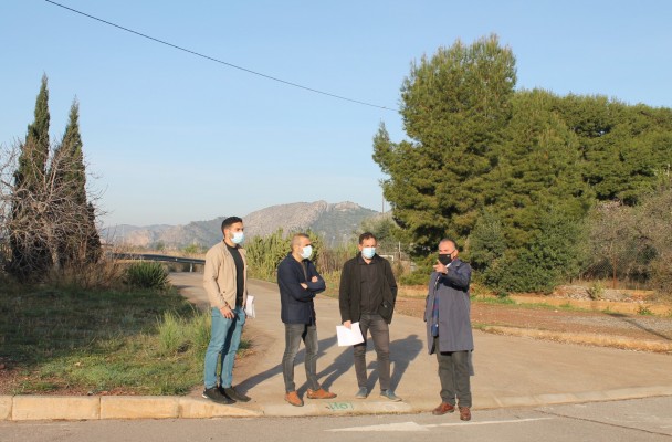 Benicàssim avanza hacia el inicio de las obras en la CV-149 con la firma del acta de replanteo