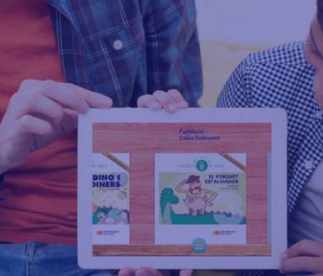 La app interactiva de la Fundació Caixa Ontinyent incluye el tercer cuento de educación financiera para niños