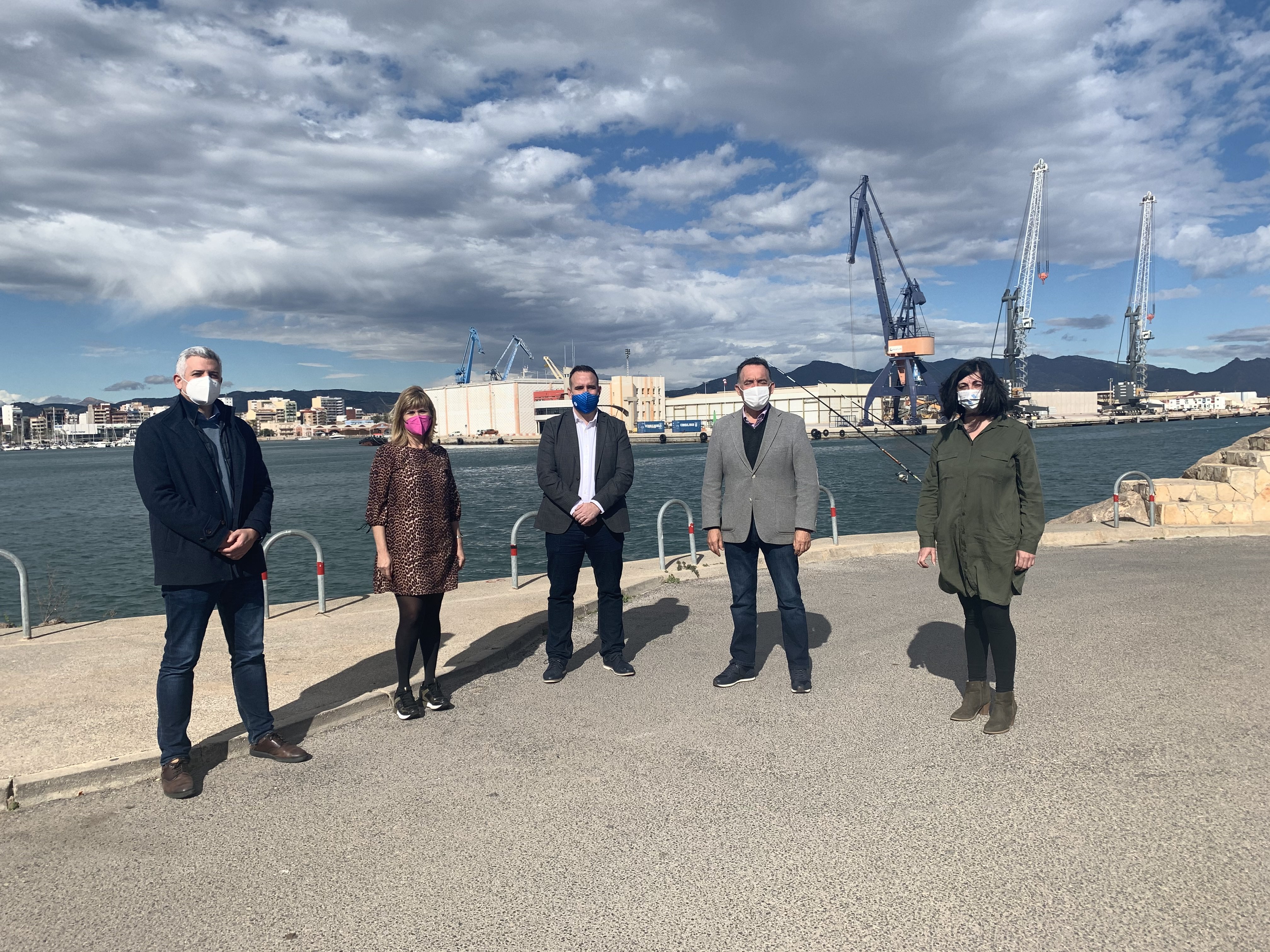 Ros (PSPV-PSOE) destaca la apuesta del Gobierno por el puerto de Castelló duplicando su inversión