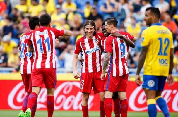 El Atlético se exhibe en Las Palmas