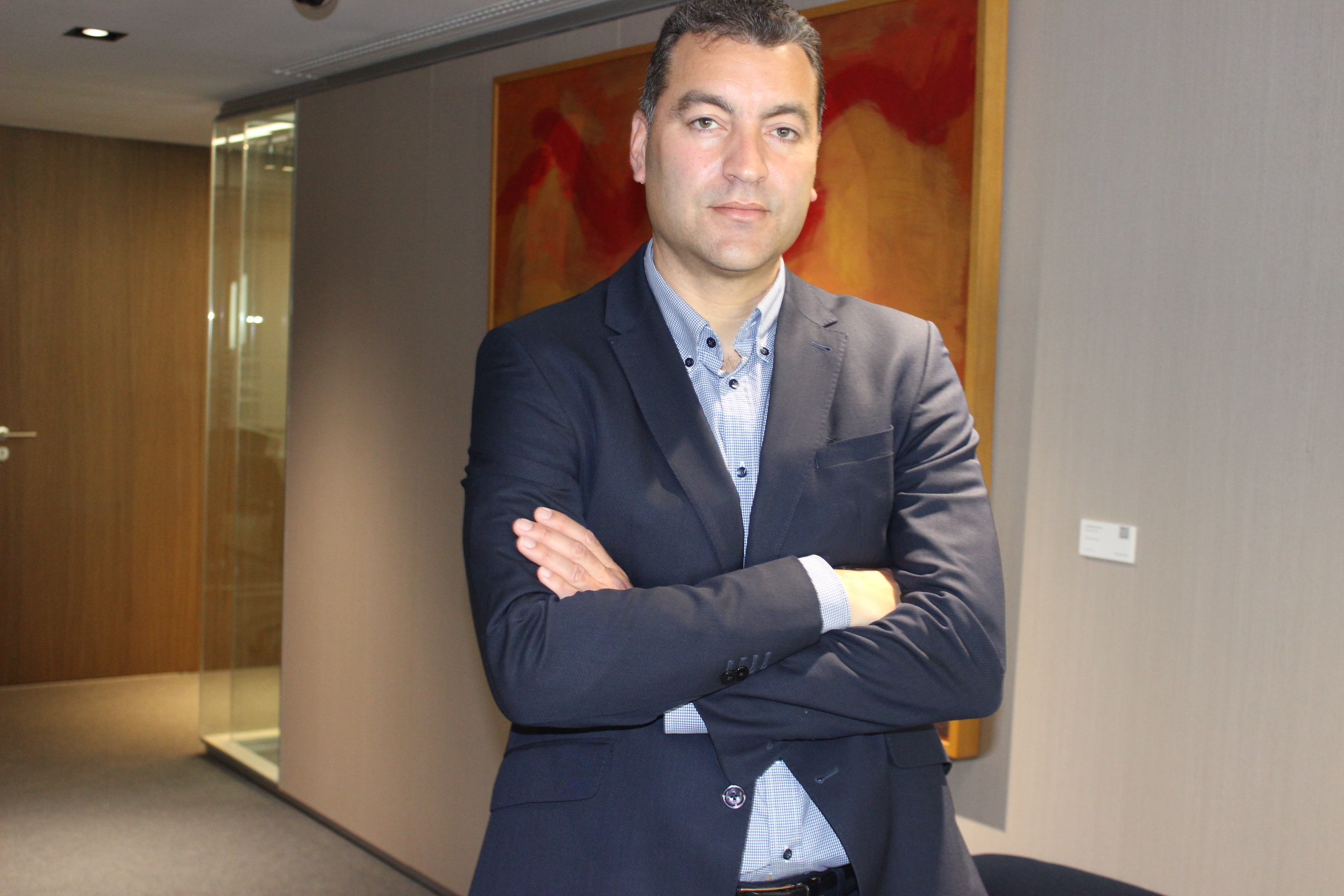 César González, gestor de Financiación y Sostenibilidad en la Dirección Regional Este de BBVA, en las provincias de Valencia y Castellón. - 