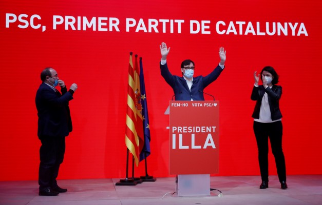 Illa resucita al PSC aunque el independentismo puede llevarle a la oposición
