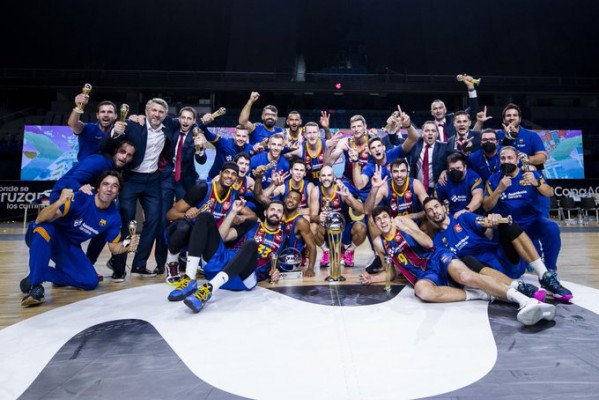 El Barça gana la Copa del Rey pasando por encima del Real Madrid en el WiZink Center (73-88)