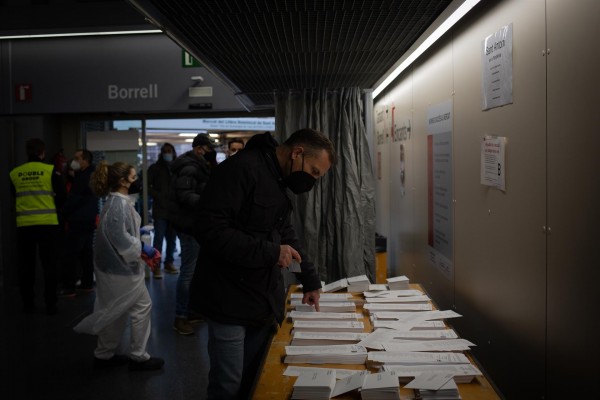 La participación de las elecciones catalanas cae a las 18 horas en más de 22 puntos respecto a 2017
