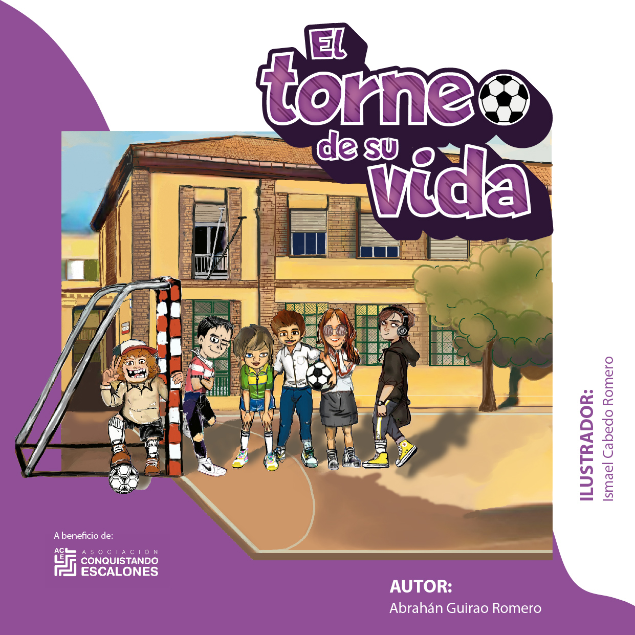 Vila-real reparte en los colegios 600 ejemplares de 'El torneo de su vida', un cómic con fines solidarios