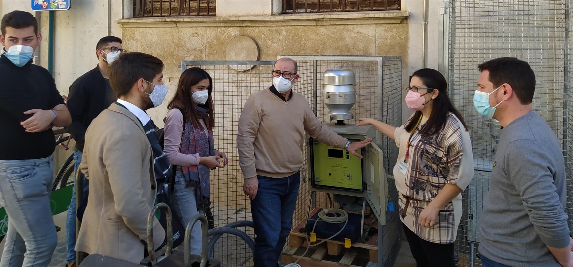 Castelló colabora en el estudio de la UJI que analiza el aire para detectar la covid