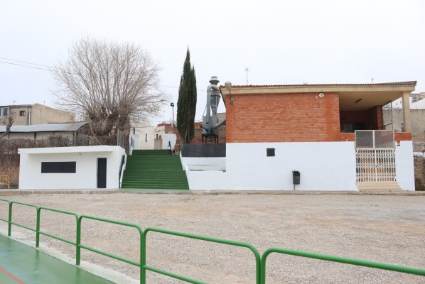 Onda finaliza la remodelación de la pista deportiva de Monteblanco