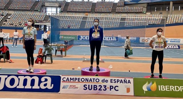 María González, subcampeona de España sub'23