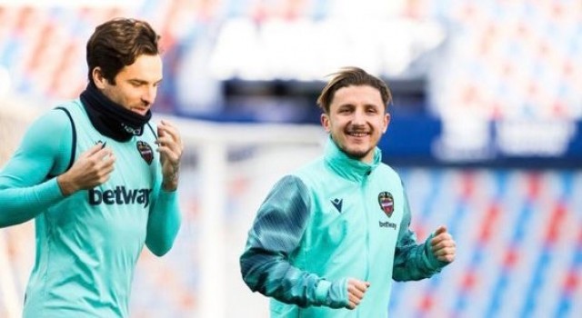 El Levante espera a Osasuna sin Melero, Vukcevic y Campaña