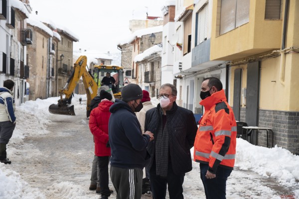 La Diputación aprobará el martes una modificación de crédito de 323.000 € para activar las ayudas por 'Filomena'