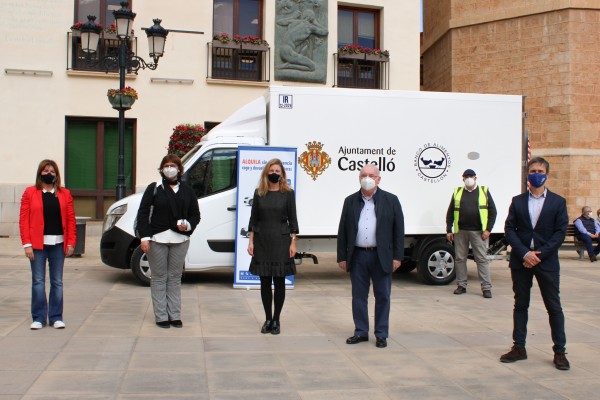 Castelló aumenta en 12.000 euros la ayuda al Banco de Alimentos para la mejora del reparto
