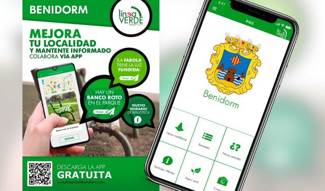Benidorm soluciona el 72% de las incidencias recibidas a través de la Línea Verde

