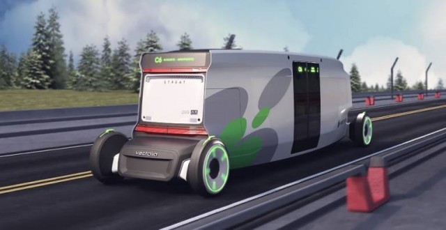 Vectalia es finalista de los 'Oscar' del diseño con su prototipo de autobús autónomo