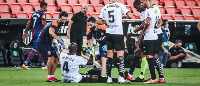 Las lesiones 'oficiales' en el Valencia CF alcanzan 500 días