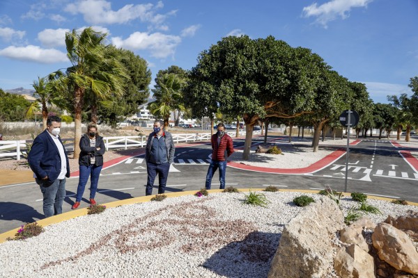 L'Albir tiene su primer parque de educación vial: 230.000 euros y un tramo de 340 m2