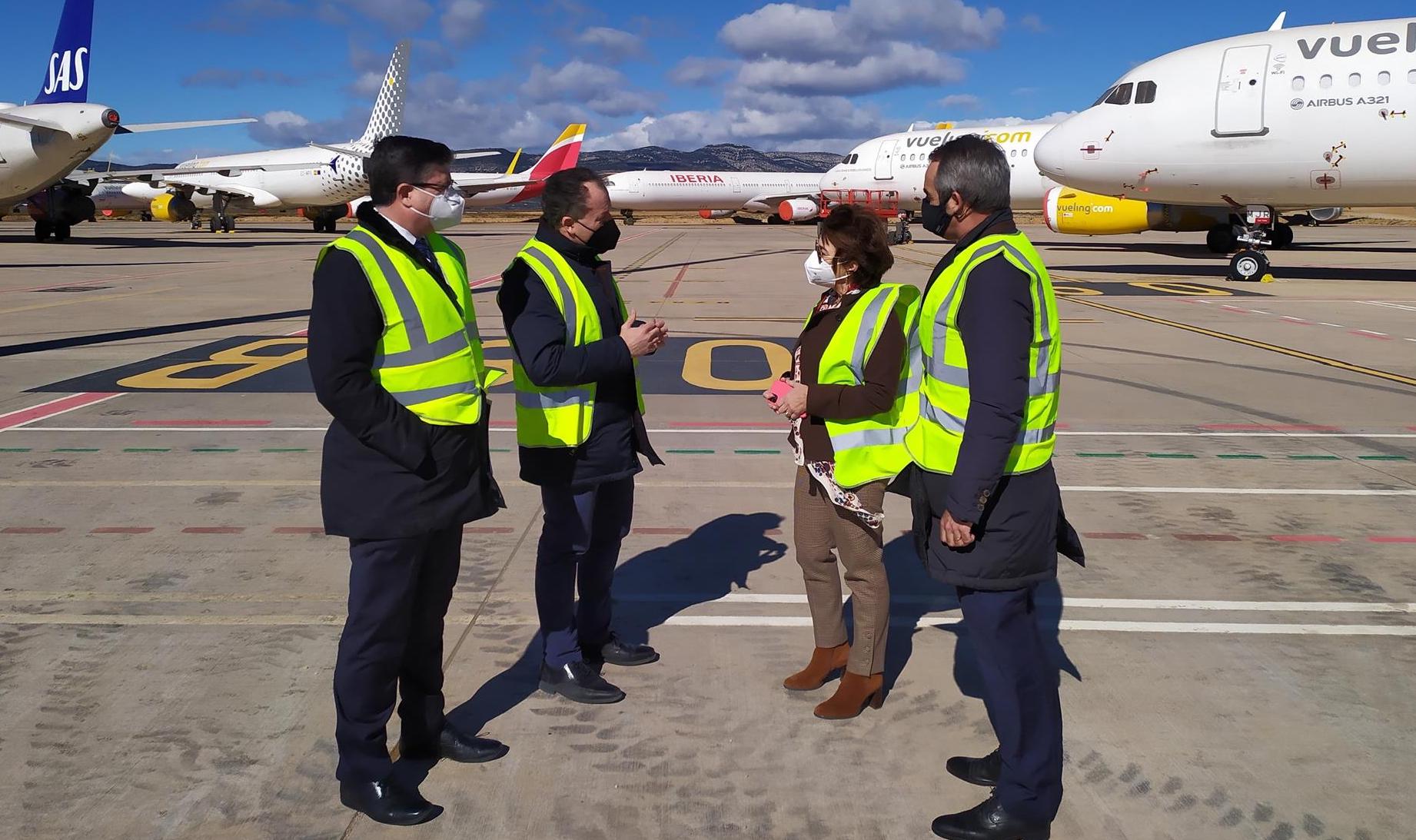 El Aeropuerto de Castellón y Redit impulsarán proyectos de I+D+i vinculados al sector aeronáutico