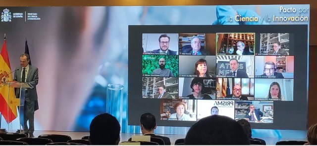 Globalis se pone a disposición del Ministerio para cumplir con el
Pacto por la Ciencia y la Innovación