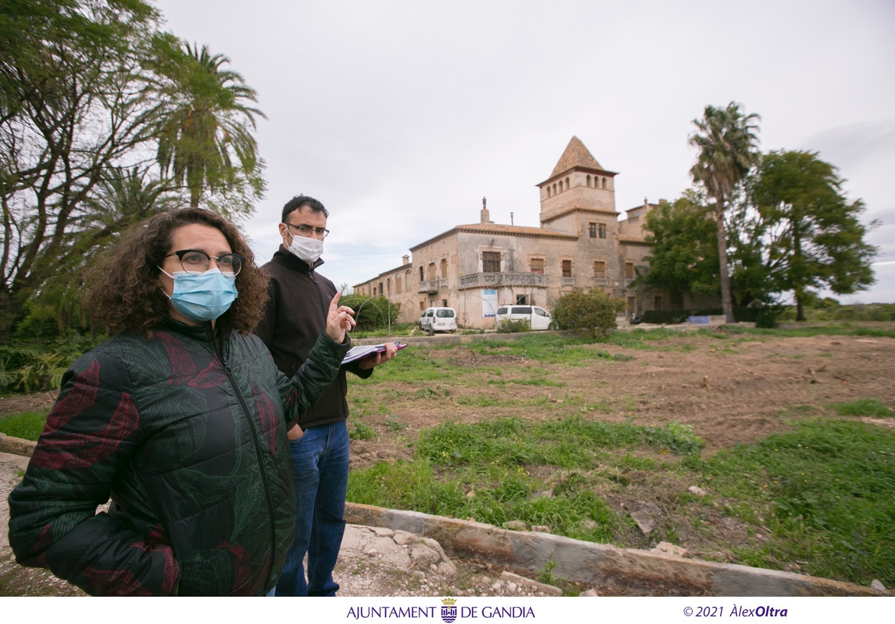 Gandia crea un parque agrícola en la Torre dels Pares