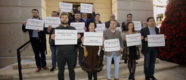 El pleno de la Diputación rechaza el crédito del IVF para adherirse al Fondo de Cooperación del Consell