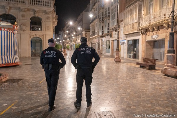 Más de 40 denuncias por reuniones de no convivientes este último fin de semana en Cartagena
