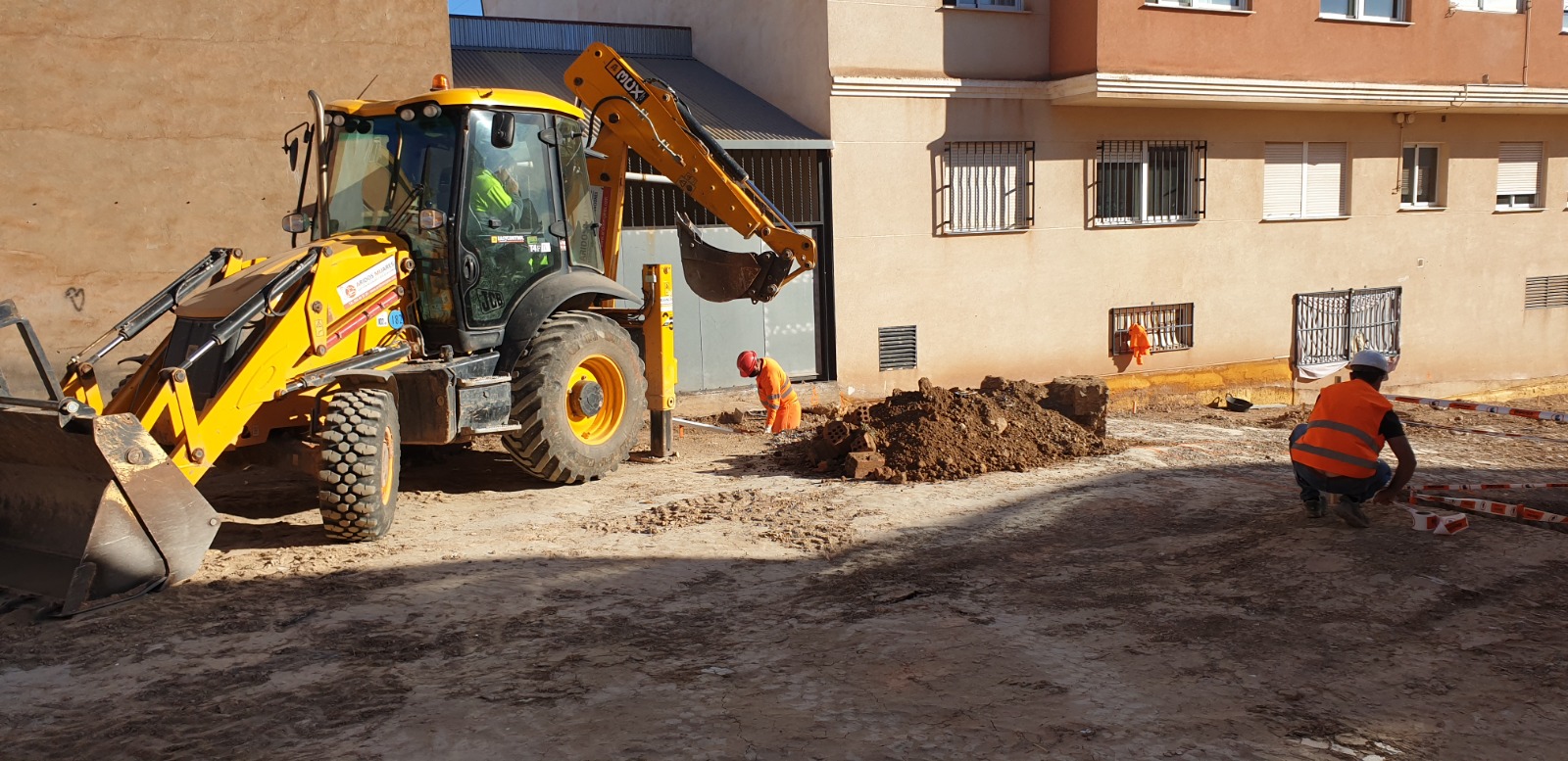 L'Alcora inicia les obres per a crear una zona verda amb un parc infantil al carrer Camí Nord