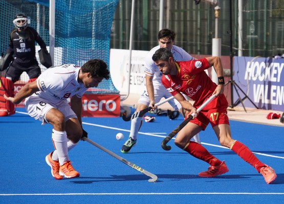 Bélgica reafirma su doble victoria ante los Redsticks en València