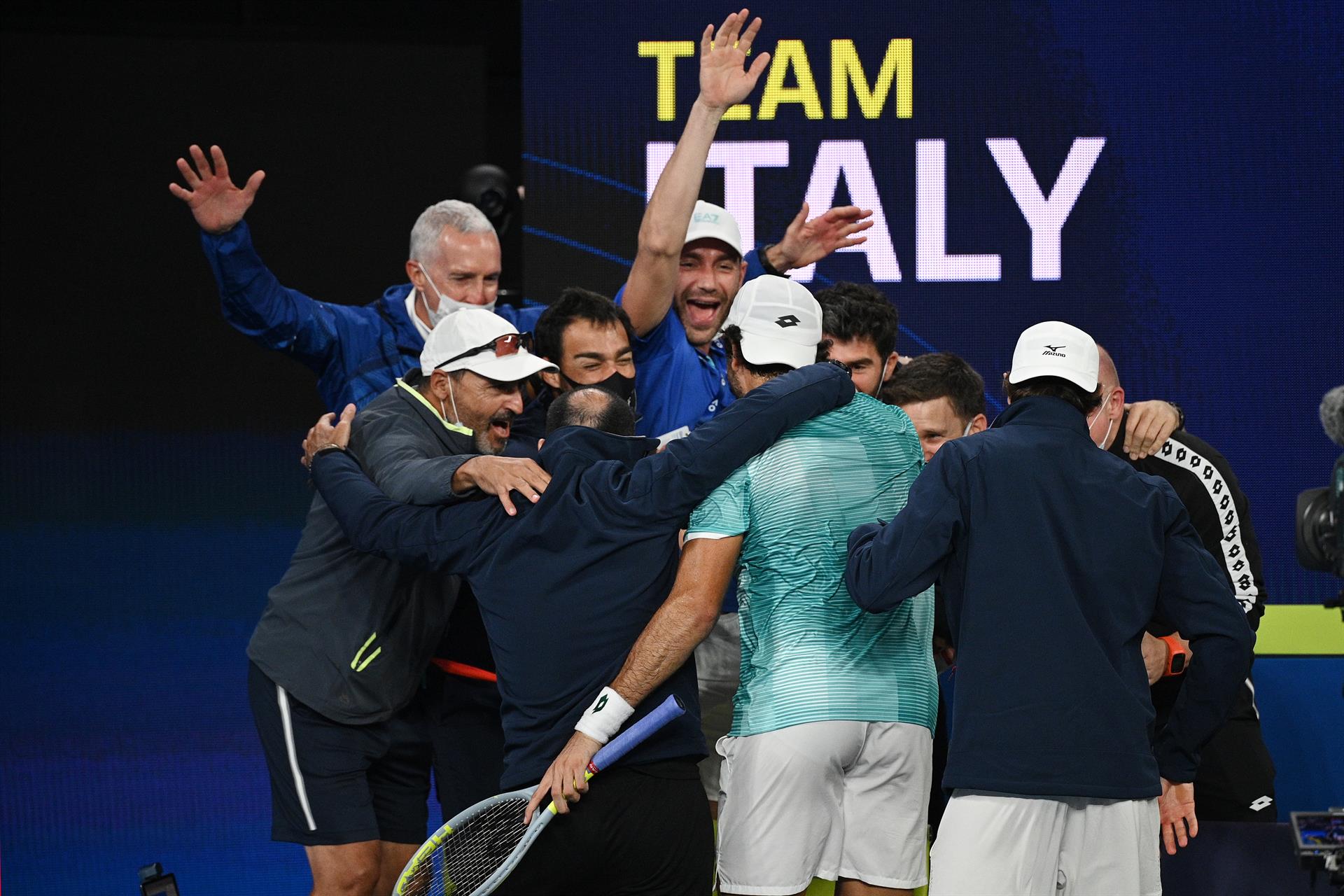 Italia vence a España y Bautista se queda sin final de la Copa ATP

