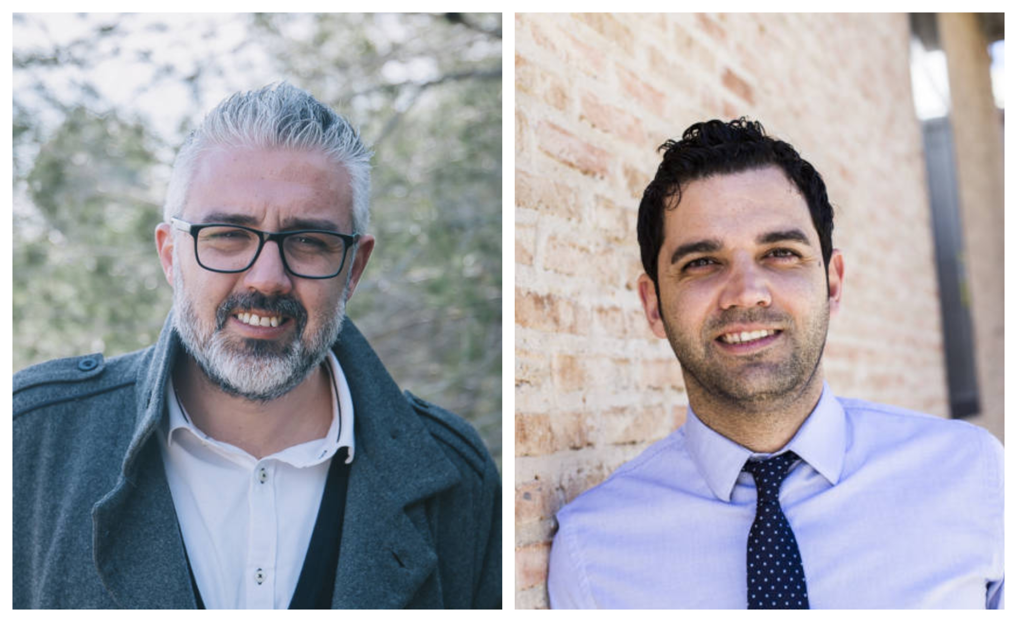 Portavoz de Compromís, Juanma Ramón y alcalde de Paterna, Juan Antonio Sagredo. KIKE TABERNER Y EVA MÁÑEZ - 