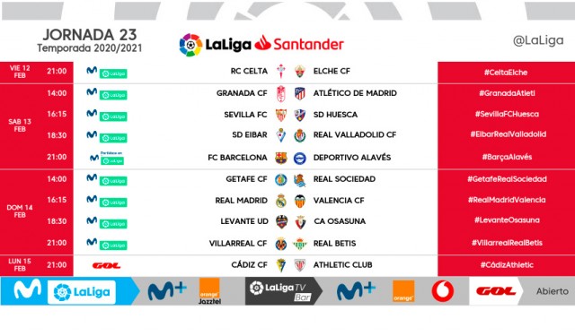 Movimiento de horarios para el Levante por la Copa