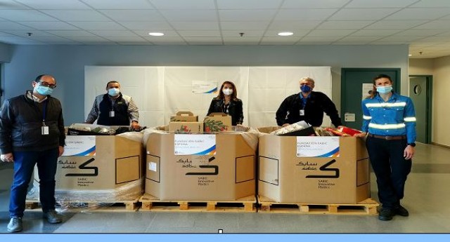 La Fundación Sabic entrega alimentos equivalentes a 1.700 comidas a Jesús Abandonado 