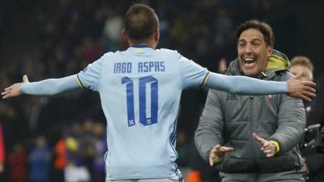 El Celta se prepara para una noche histórica ante el Manchester United