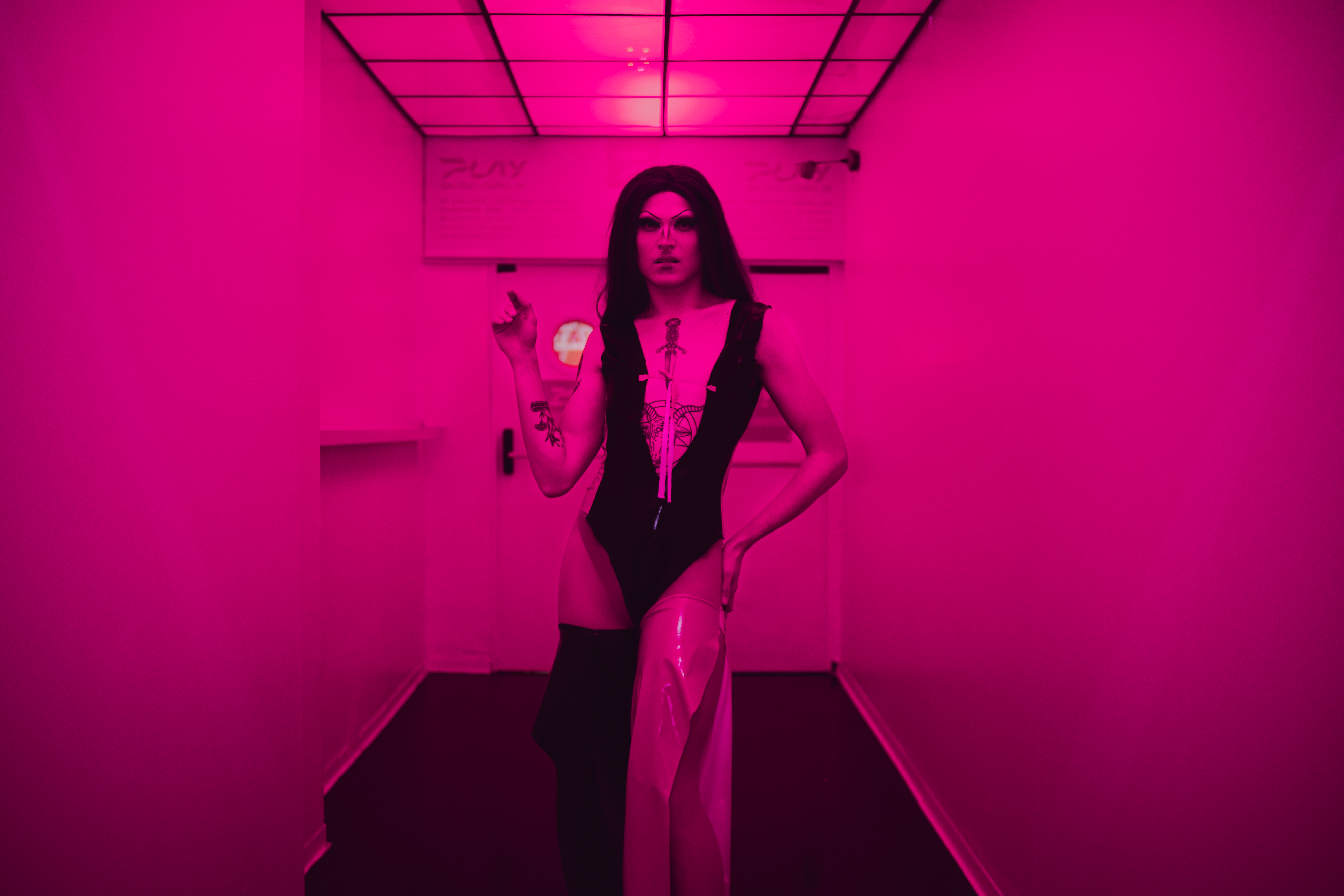 La artista Glamniss. Foto: Virginia Sogorb - 